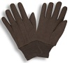 100% Cotton Brown Jersey Glove